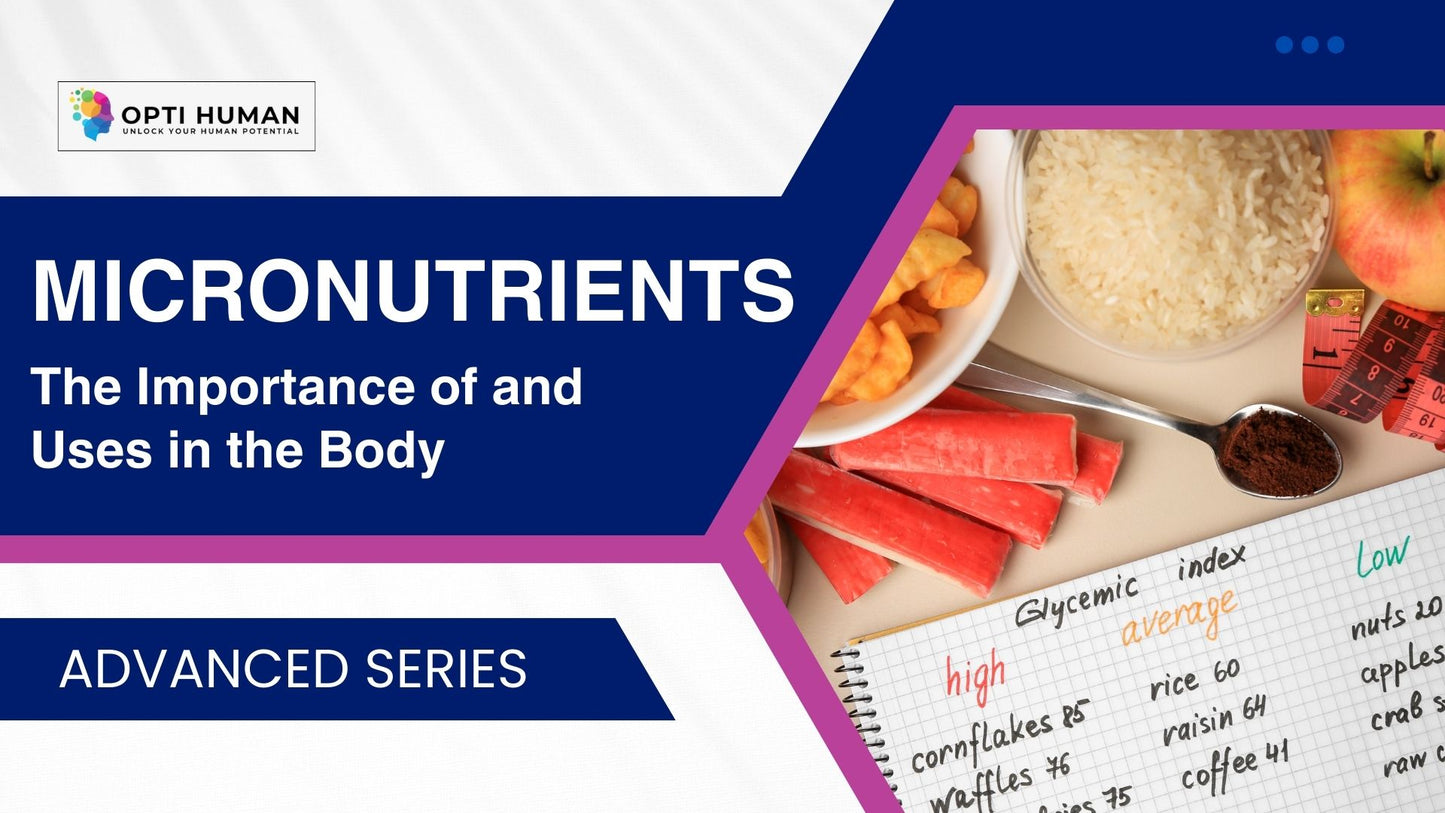 Micronutrients Course | Vitamins & Minerals for Health & Immunity