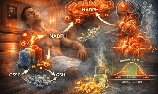 Infrared Sauna and NADPH in Human Metabolism: Benefits, Risks, and the Hormesis Curve