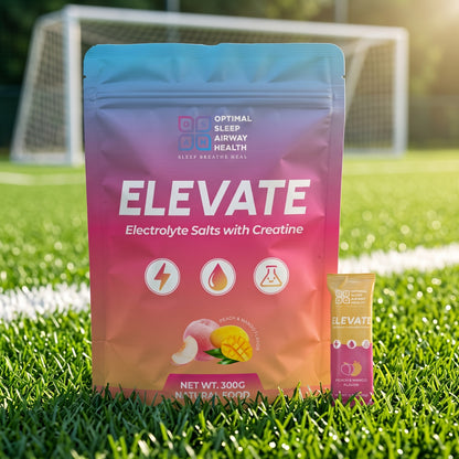 Elevate Electrolyte Salts with Creatine – Peach & Mango Flavour
