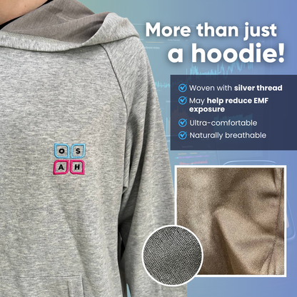 OSAH EMF Radiation Protection Adult Hoodie