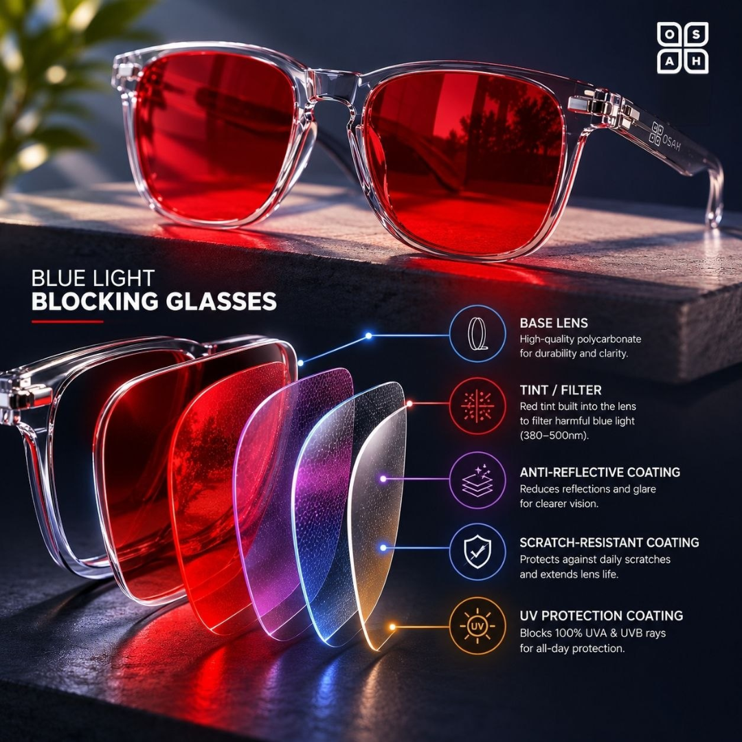 OSAH Blue Light Blocking Glasses
