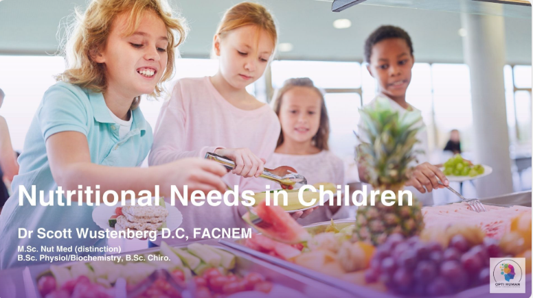 Nutritional Needs in Children