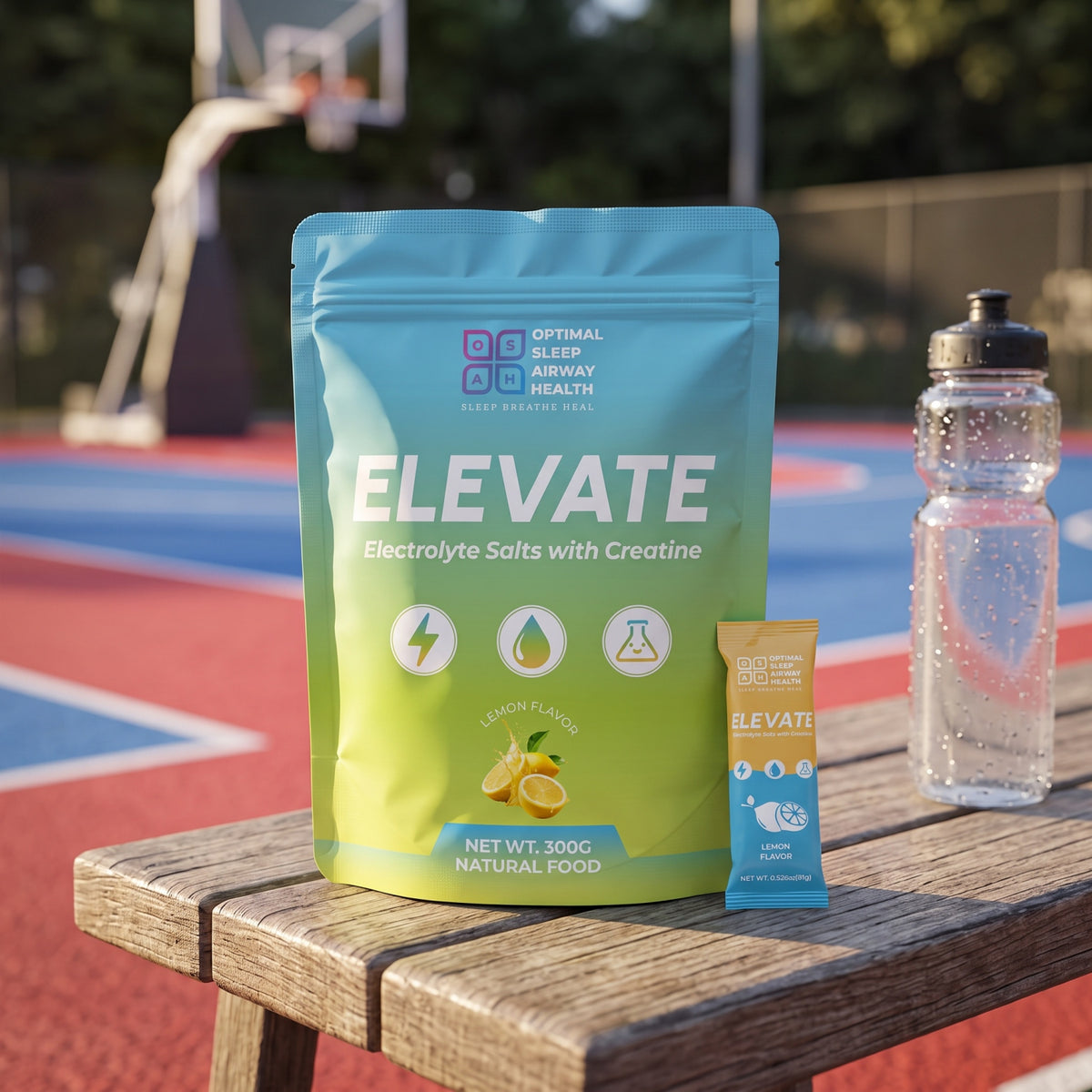 Elevate Electrolyte Salts with Creatine – Lemon Flavour